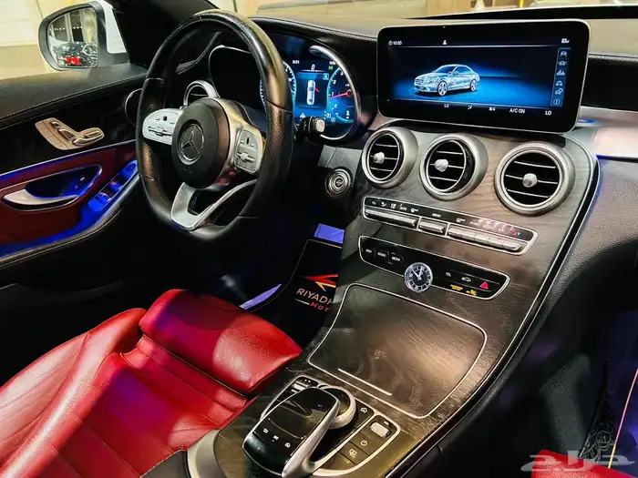 مرسيدس C200 فل كامل نظيف جدا 12