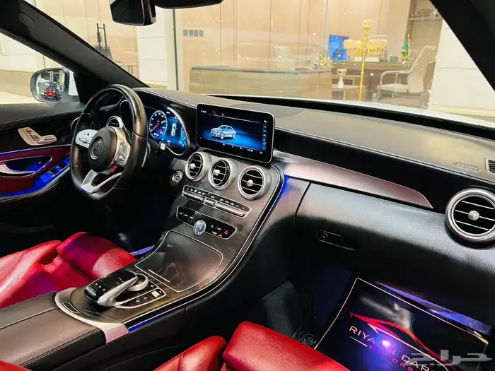 مرسيدس C200 فل كامل نظيف جدا 9