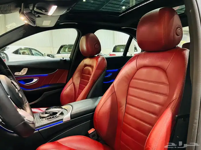 مرسيدس C200 فل كامل نظيف جدا 7