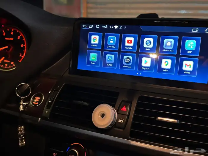 شاشة بي ان دبليو BMW 740 2012 4