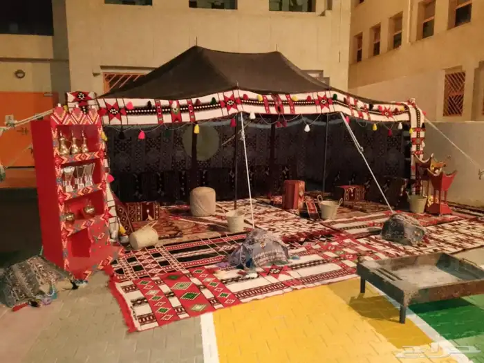 تاجير خيام تاجير بيوت شعر تاجير جلسات شعبيه تاجير مكيفات 1