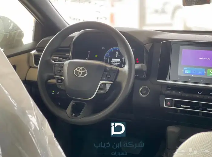 تويوتا كامري E استندر لوحات موديل 2025 2