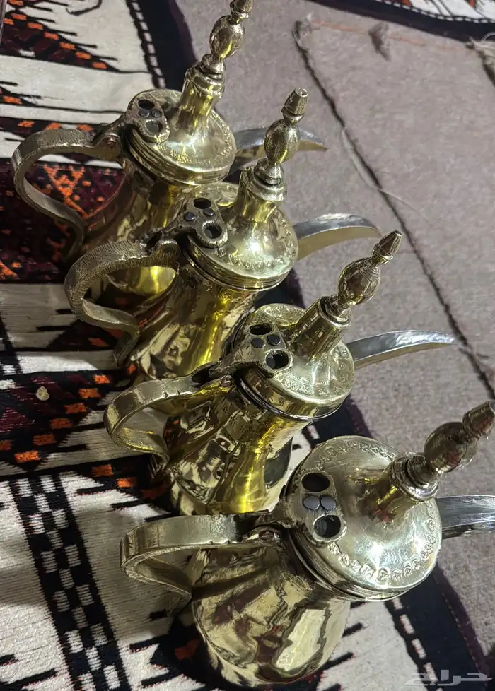 اربع دلال قرشيه ختمين وحزامين مربوبه جاهزه 1