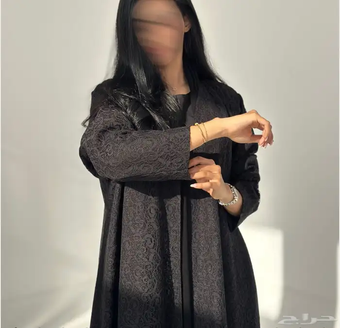 عباية دانتيل من براند SJ(بدون طرحه) 0
