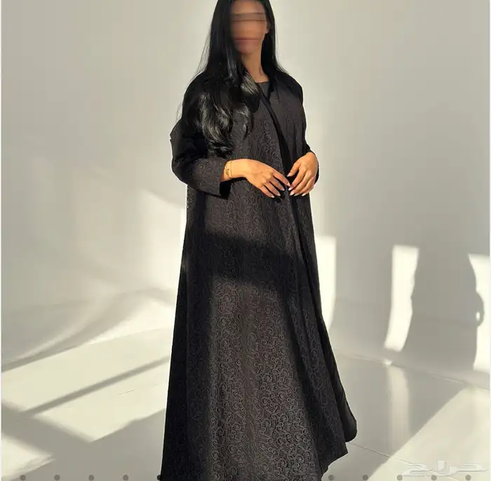 عباية دانتيل من براند SJ(بدون طرحه) 4