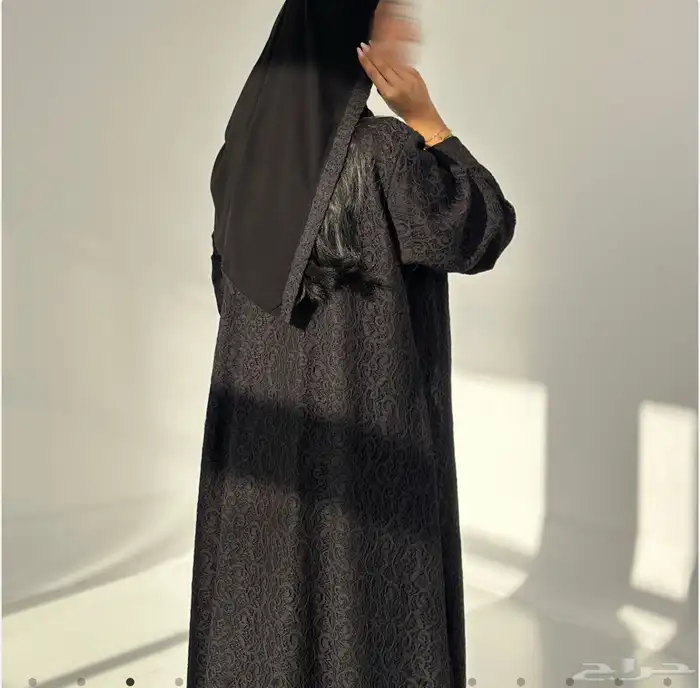 عباية دانتيل من براند SJ(بدون طرحه) 1