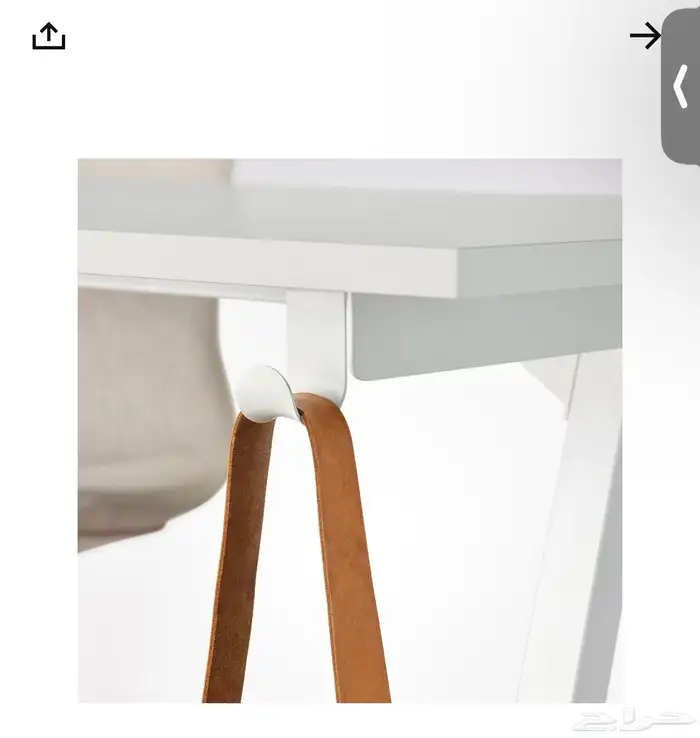 مكتب طاولة و كرسي من ايكيا Ikea 7