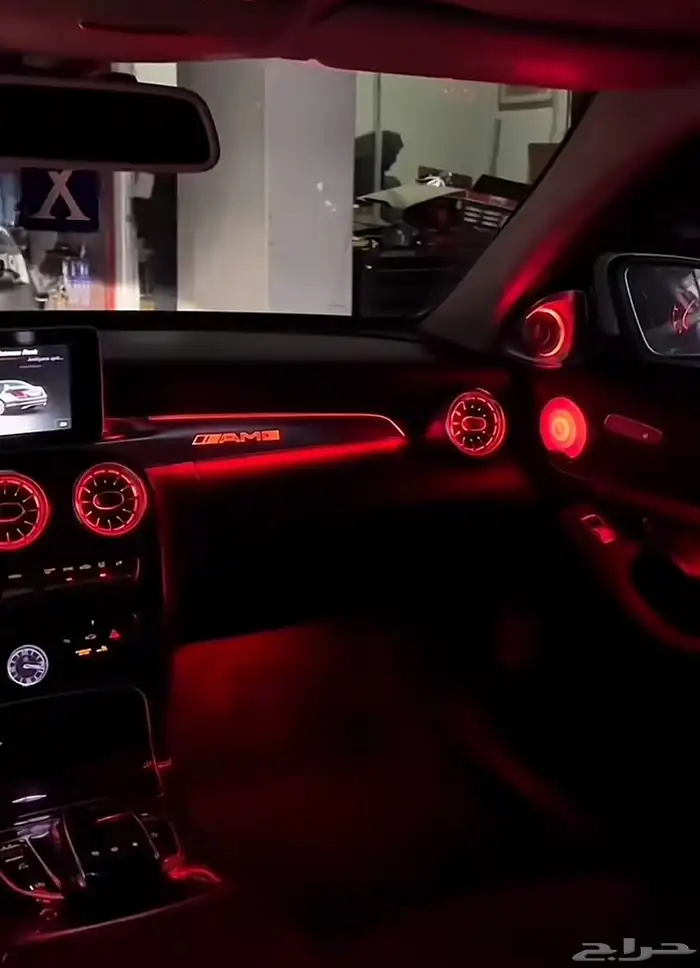 اضاءة الطبلون Amg C200 0