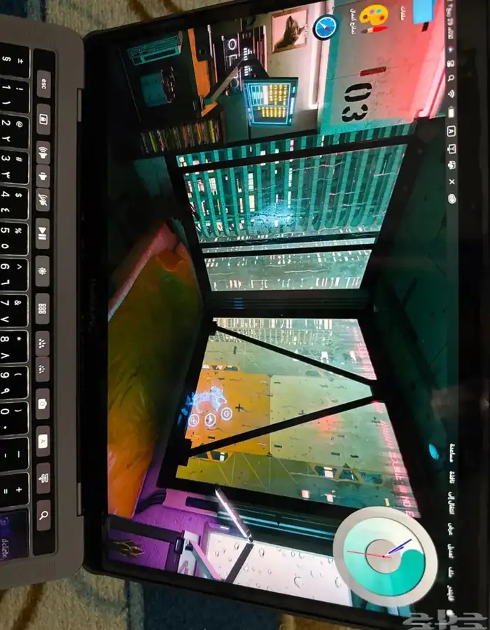 ماك بوك برو 13 شريط لمسي 0