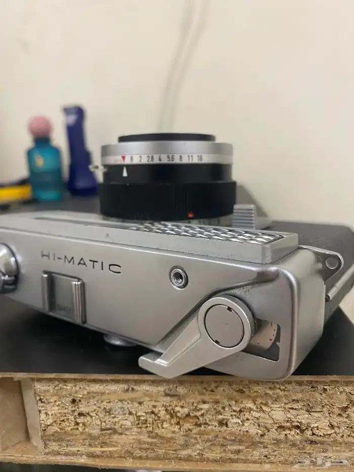Minolta Hi-Matic كاميرا فيلم قديمه 1962 عطل بسيط 13