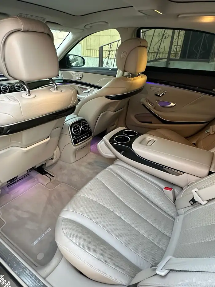 للبيع مرسيدسS400 مديل 2015 جفالي 7