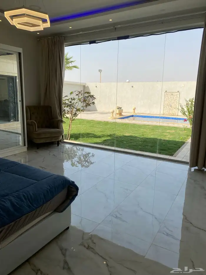 للايجار شاليه فندقي متوفر اليوم عرض وسط الاسبوع250 ريال 2