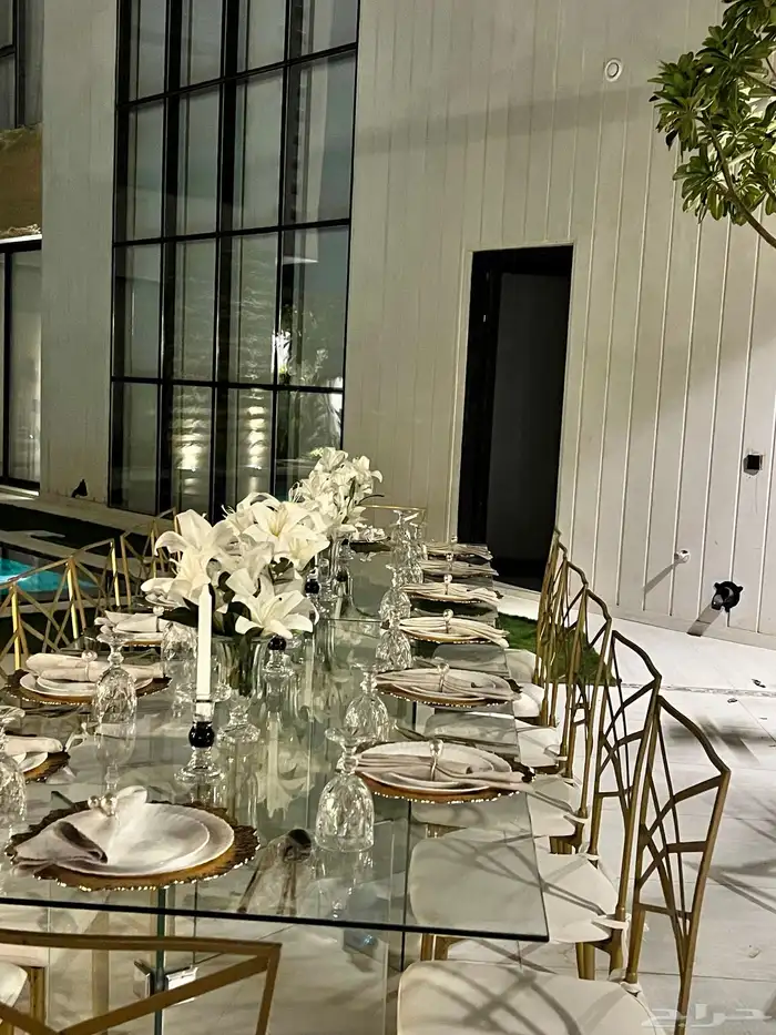 تاجير كراسي طاولات طعام كوش استقبال مدخل 11