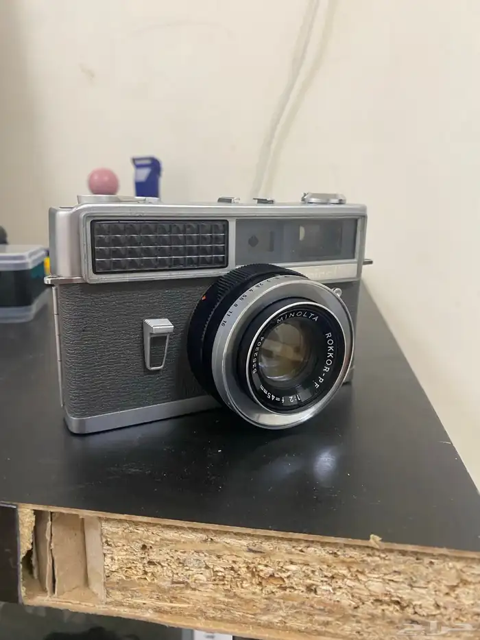 Minolta Hi-Matic كاميرا فيلم قديمه 1962 عطل بسيط 1