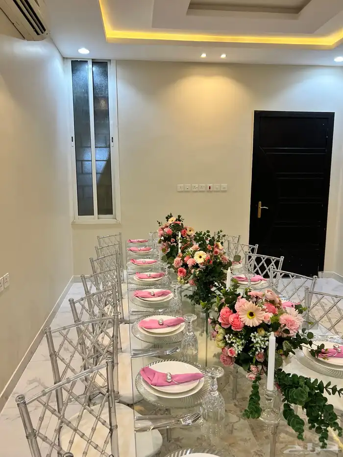 تاجير كراسي طاولات طعام كوش استقبال مدخل 0