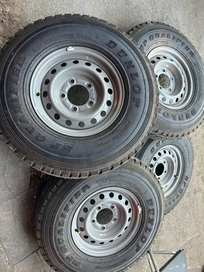 كفرات شاص دلوب  ياباني 225.95.16 مع جنوط هلل منزل زيرو 22