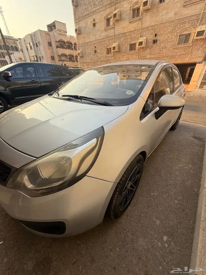 كيا ريو 2014 ثاني مالك من الوكاله   فحص جديد و لوحه مميز 1