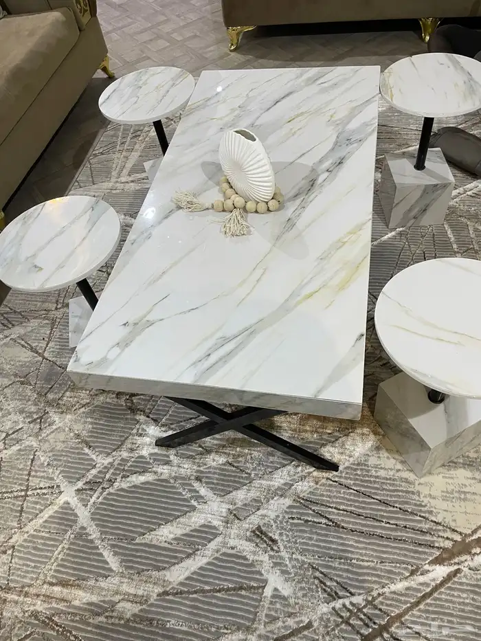 طقم طاولات وعربية تقديم واثنين كراسي ابغى فيهم كلهم 800 0