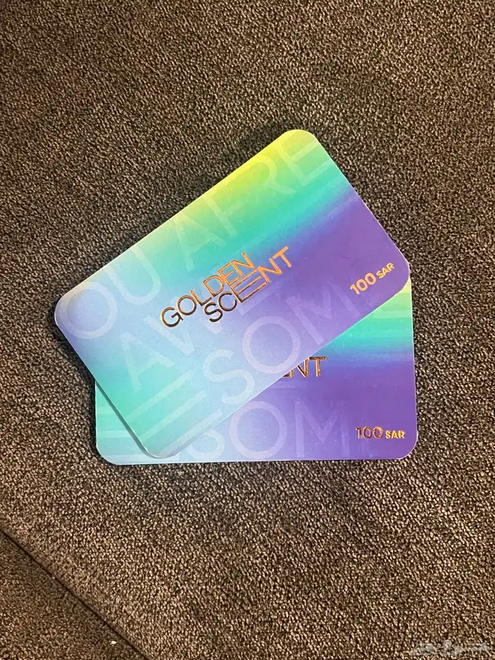 بطاقة خصم 100 ريال   قولدن سنت 0