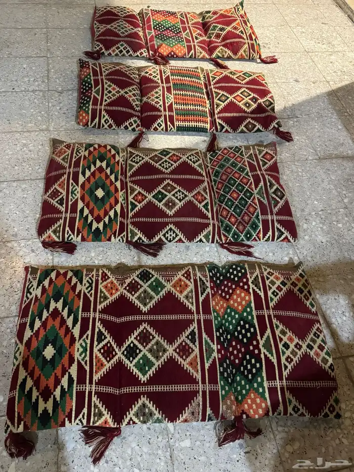 مفارش او اغطية مراكي سدو شبه جديده للبيع 1