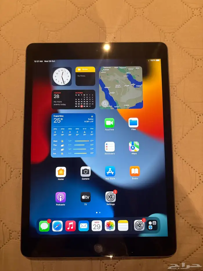 iPad 9 Generation 256 GB ايباد الجيل التاسع 256 جيجابايت 0