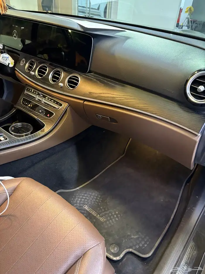 مرسيدس E350 محرك 6 سلندر 4