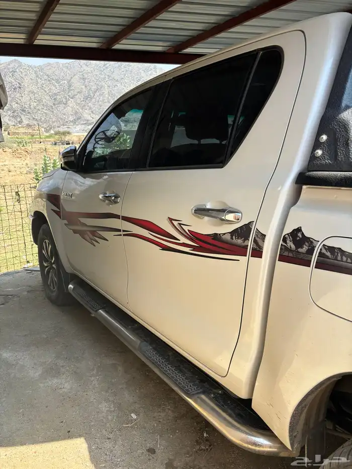 هايلكس دبل 2017للبدل بصالون من 2016وفوق 0