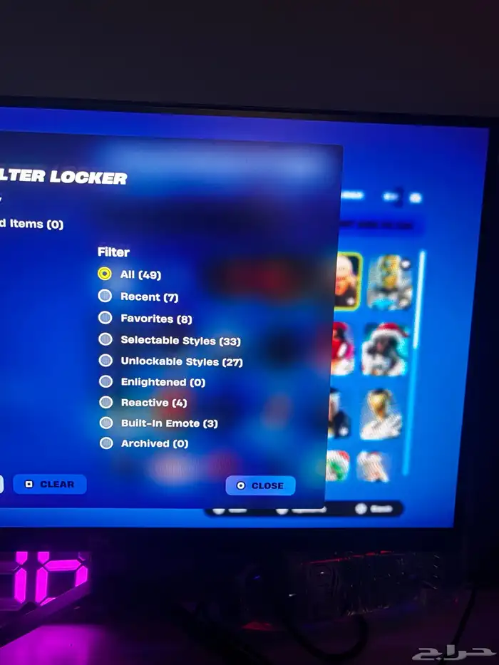 حساب فورت للبيع أو للبدل حساب كويس لن في حزمه نادره 21