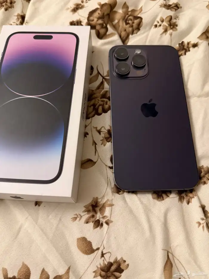 ايفون 14 برو ماكس 256 قيقا بنفسجي 1
