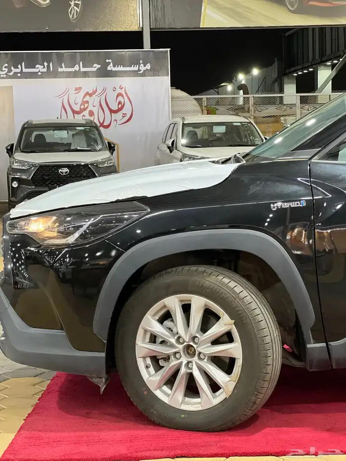 تويوتا   كورولا كروس XLE نص فل هايبرد 2023 جديد 83.000 شامل 2