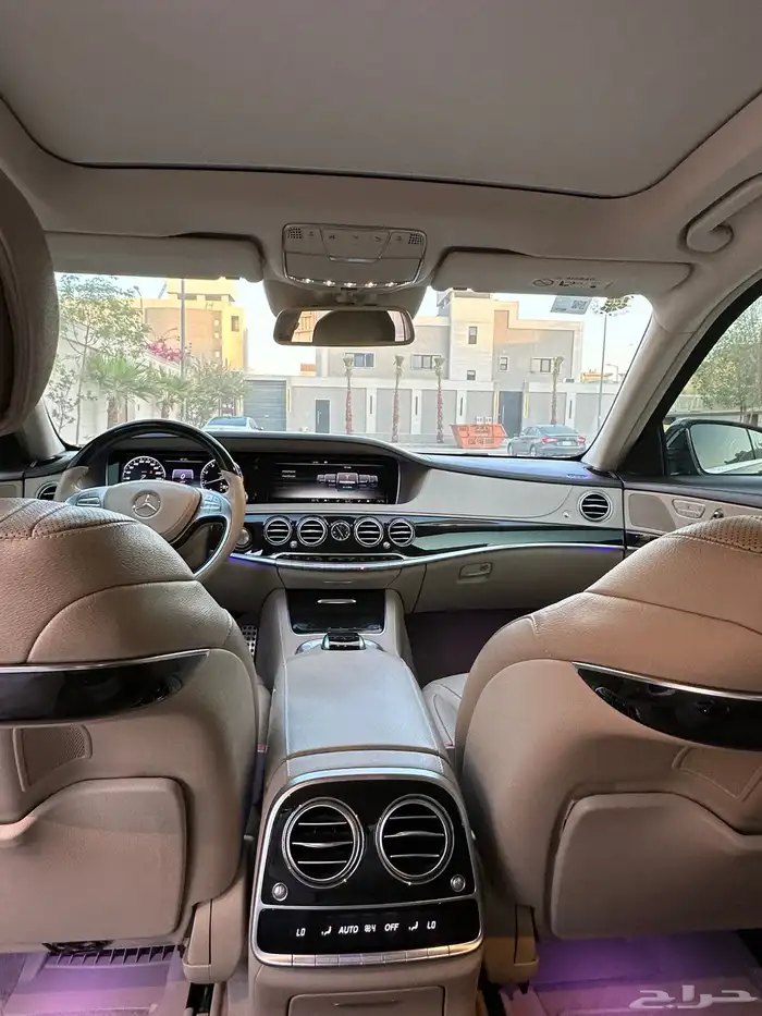 للبيع مرسيدسS400 مديل 2015 جفالي 9