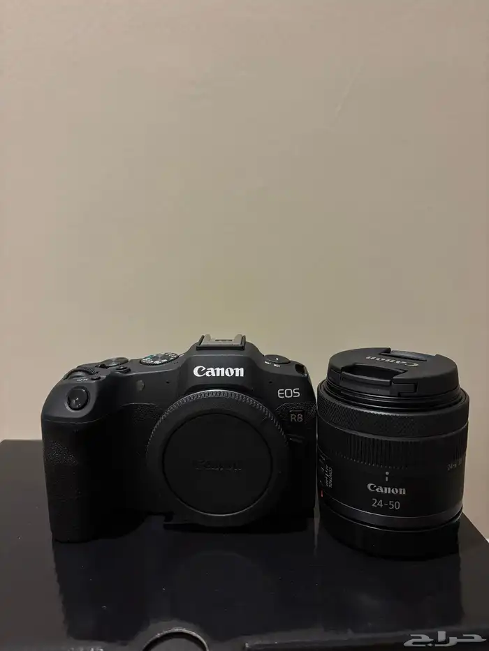كاميرا R8 فل فريم سبيد لايت استديو تصوير عدسة 50mm ستاند 1