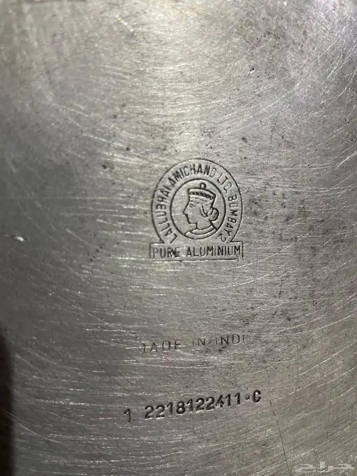 إبريق هندي ختم واحد معدل مقاس 11 2