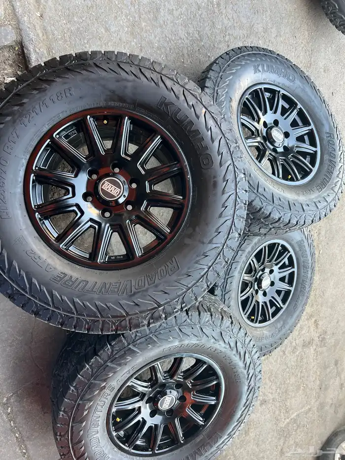 جنوط برايد اصلي مع كفرات كوماهو 285.70.17 تاريخ 24 2