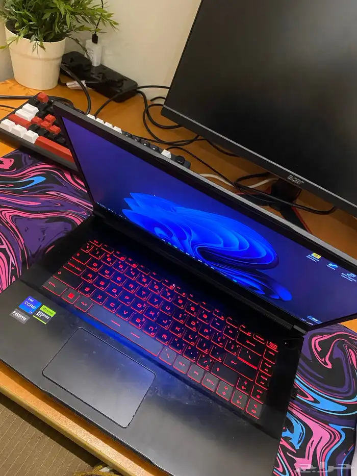 لابتوب احترافي MSI Gaming RTX3050 2