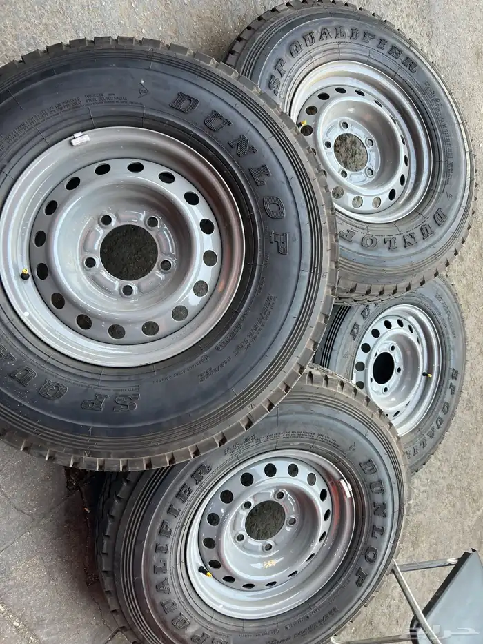 كفرات شاص دلوب  ياباني 225.95.16 مع جنوط هلل منزل زيرو 1