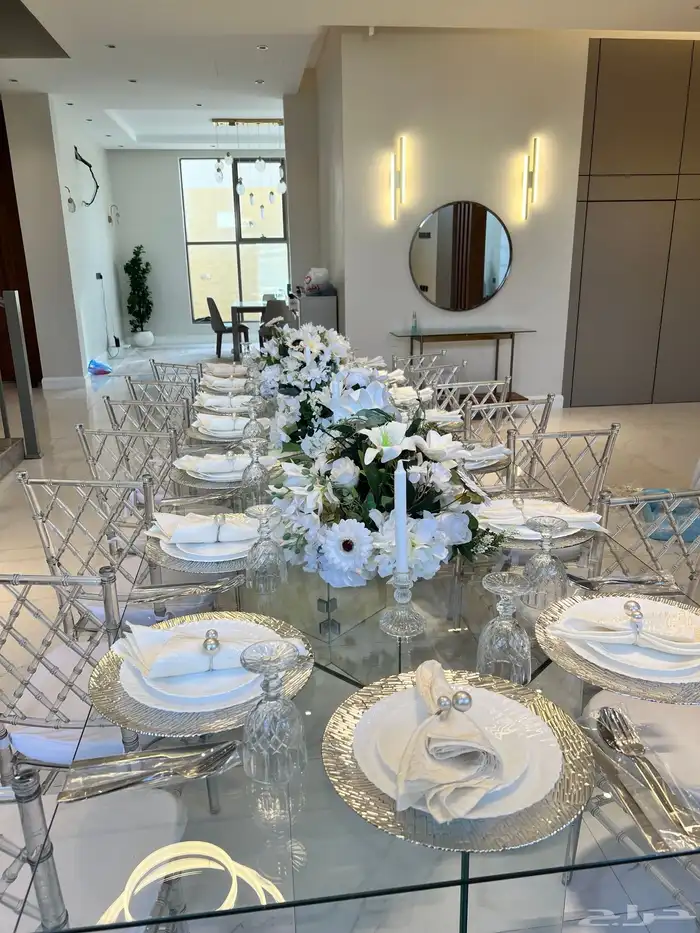 تاجير كراسي طاولات طعام كوش استقبال مدخل 13