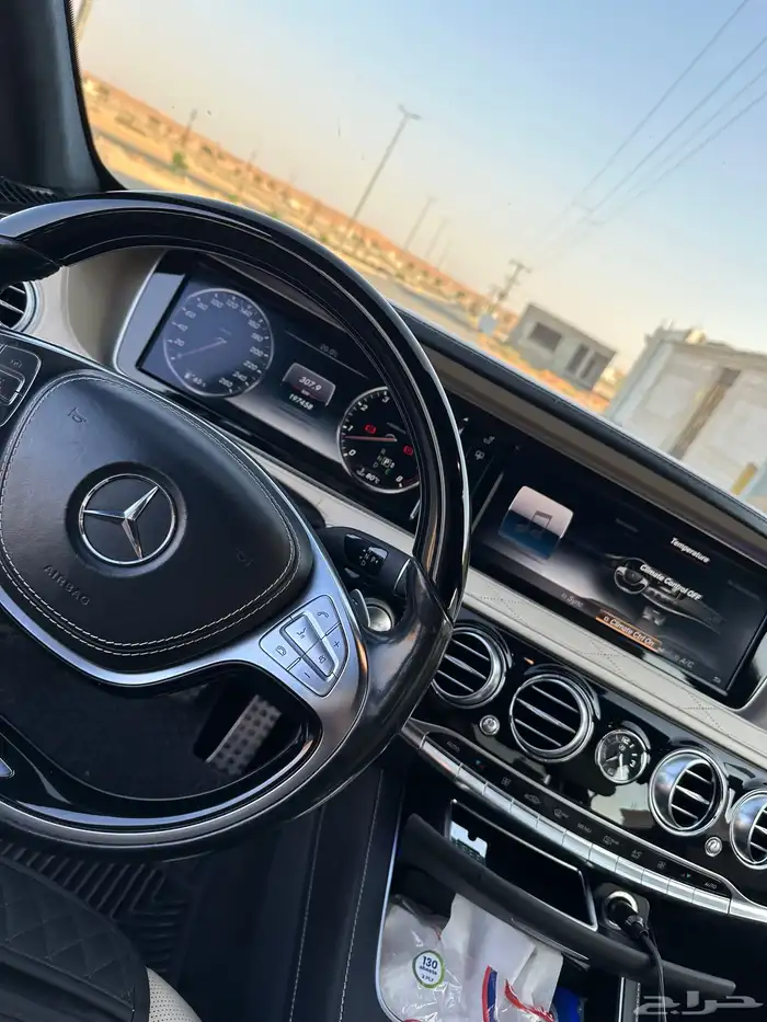 مرسيدس 2015 حجم 550 البيع بدون اللوحه 5