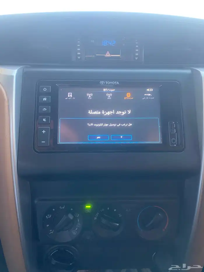 للبيع فورتشنر موديل 2020 ديزل حج م المكينه 2400 5