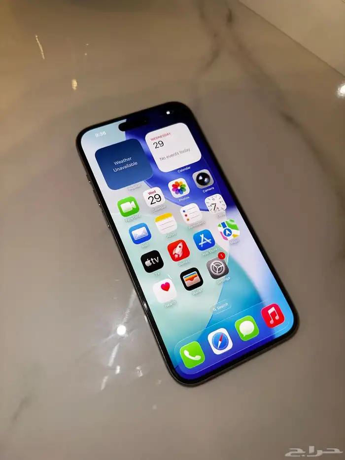 آيفون 15 بلس 128 جيجا لون ابيض ازرق 0