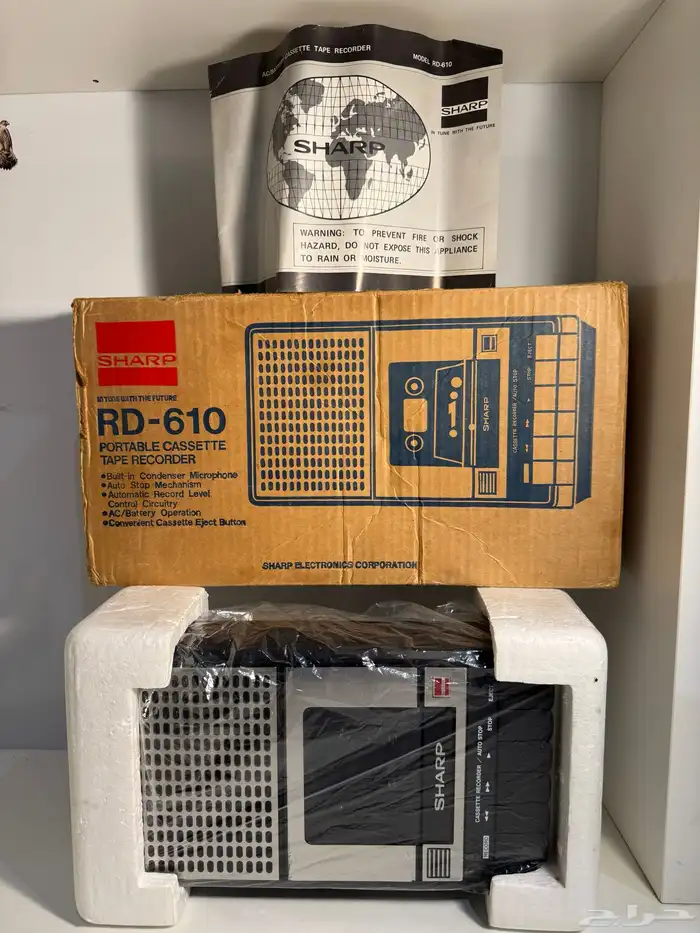 مسجل كاسيت شركة شارب 0