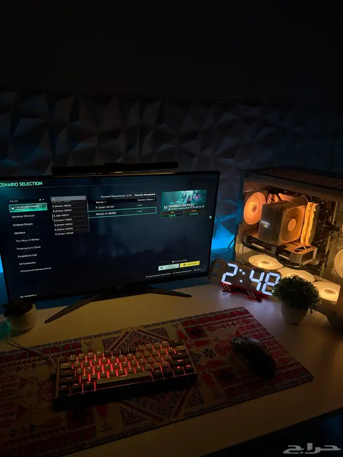 طاولة قيمنق من ايكيا ابي فيها 500 وقابل للتفاوض 3