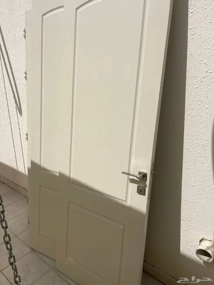 أبو اب خشب 130 في 80 استخدام سنه سبب البيع تغيير ابواب الم 0