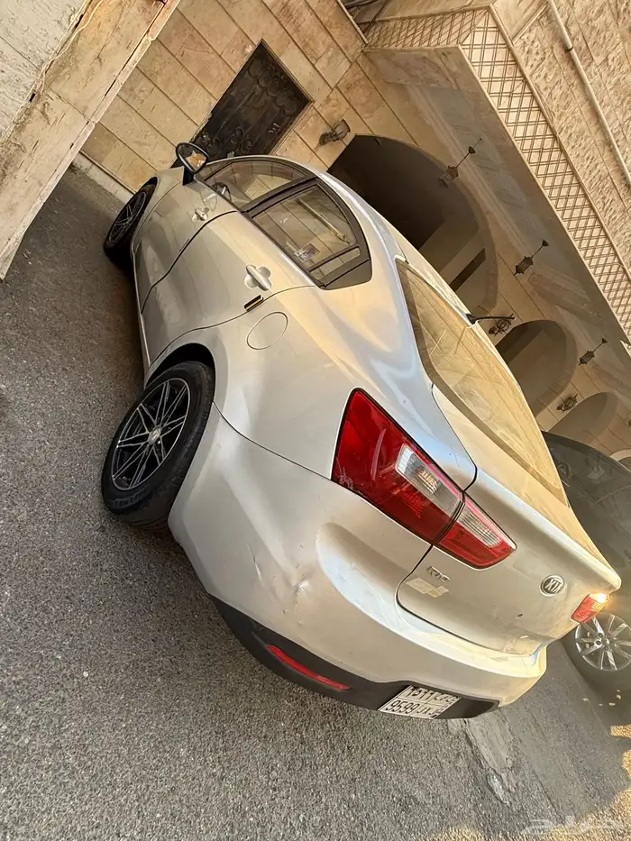 كيا ريو 2014 ثاني مالك من الوكاله   فحص جديد و لوحه مميز 2