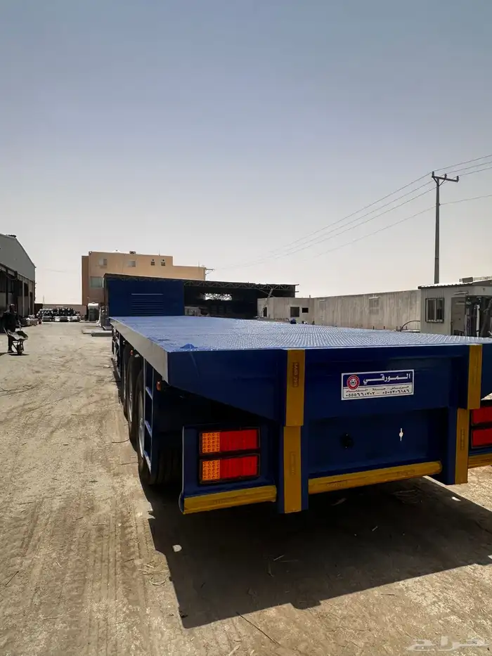 سطحه بطول 13.60 3 محاور منافيخ 4