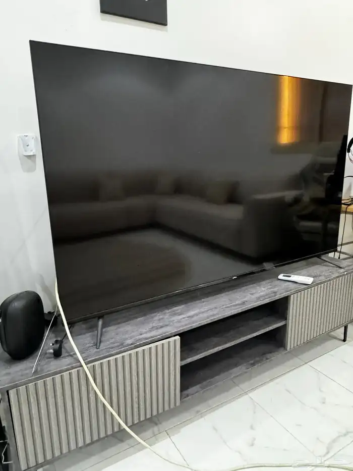 كنب L   طاولة شاشه للبيع الخفجي 5