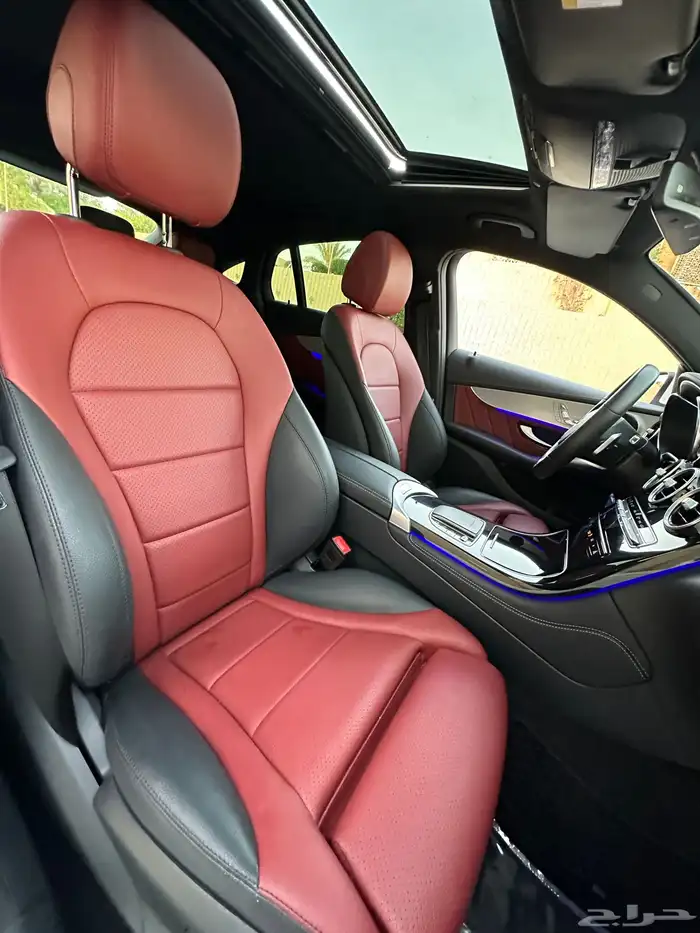 مرسيدس GLC200 كوب بحاله الوكاله ماشي 47 الف فقط 22