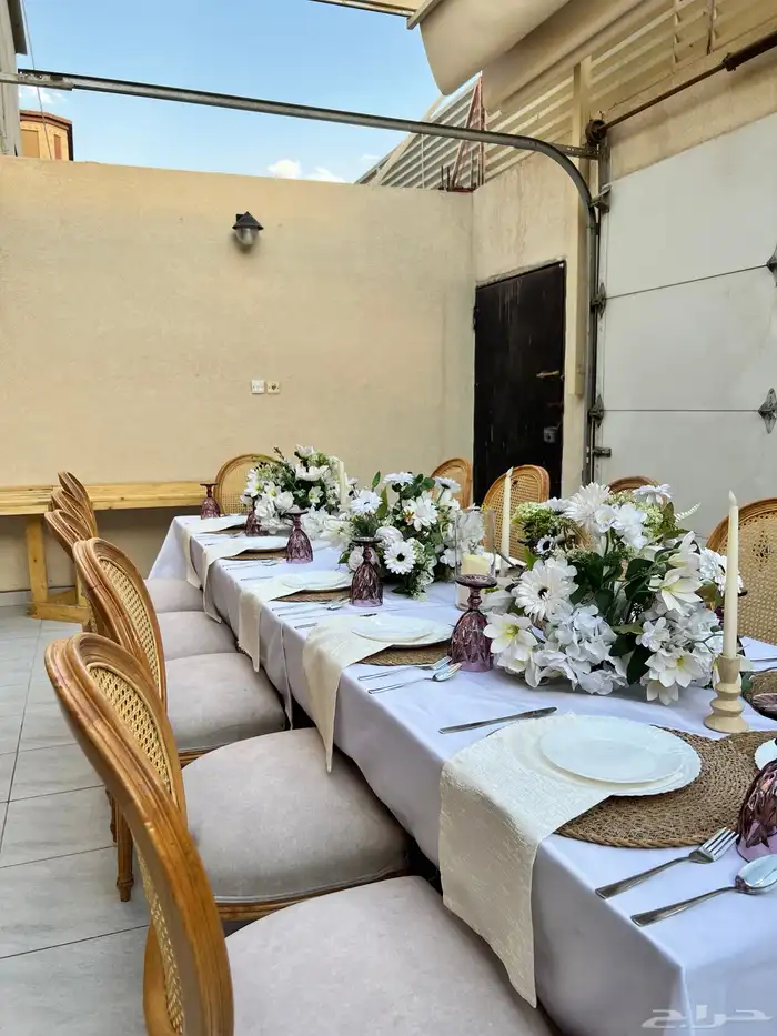 تاجير كراسي طاولات طعام كوش استقبال مدخل 19