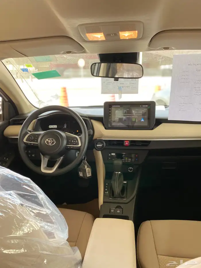 تويوتا يارس 2026 نص فل حساسات أمامية وخلفية مثبت سرعة 6