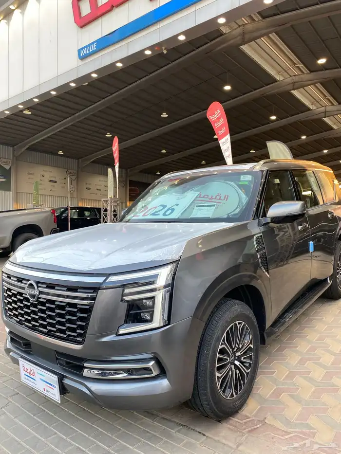 نيسان باترول 2026 بلاتينيوم فل كامل تنفس طبيعي سعودي 1